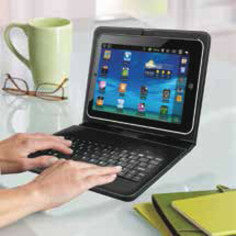 Supersonic SC-310KB Keyboard/Cover Case for 10" Tablet - Black SC-310KB