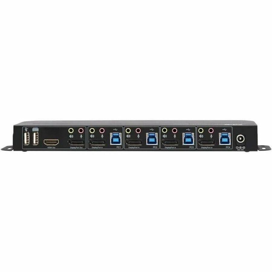 Eaton Tripp Lite Series 4-Port DisplayPort/USB KVM Switch - 4K 60 Hz, HDR, HDCP 2.2, IR, DP 1.4, USB Sharing B005-DPUA4