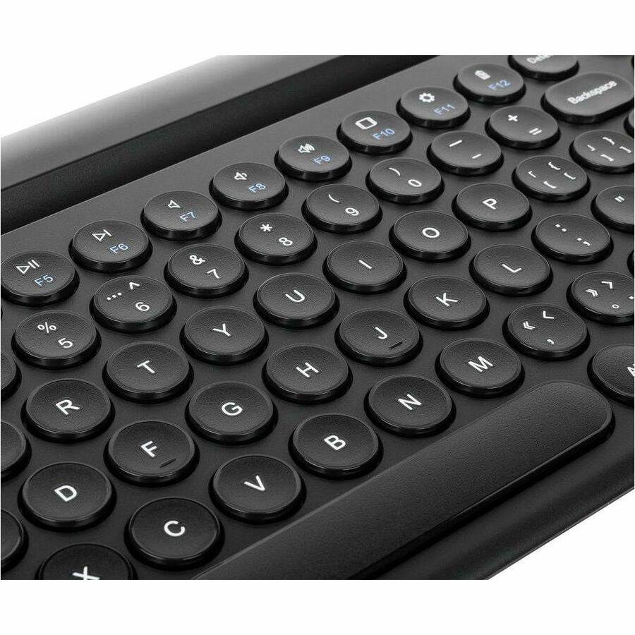 Targus Multi-Device Bluetooth Antimicrobial Keyboard With Tablet/Phone Cradle AKB867US