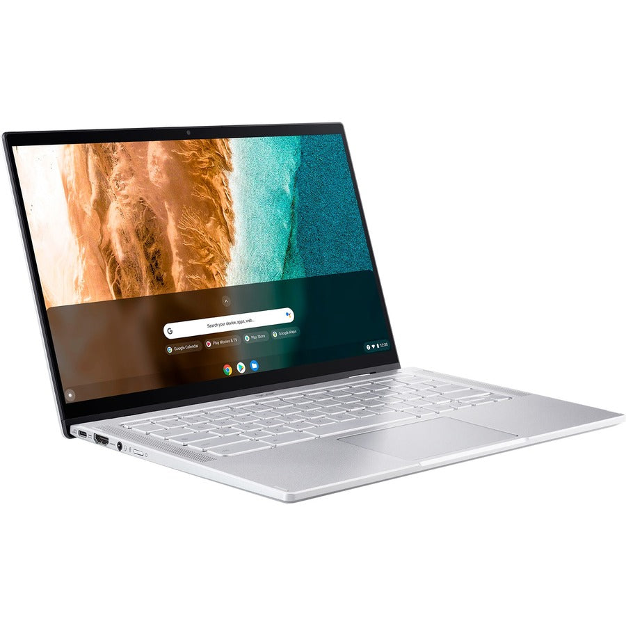 Acer Chromebook Spin 514 CP514-2H CP514-2H-349N 14" Touchscreen Convertible 2 in 1 Chromebook - Full HD - Intel Core i3 11th Gen i3-1110G4 - 8 GB - 128 GB SSD - English (US) Keyboard - Pure Silver NX.AHBAA.007