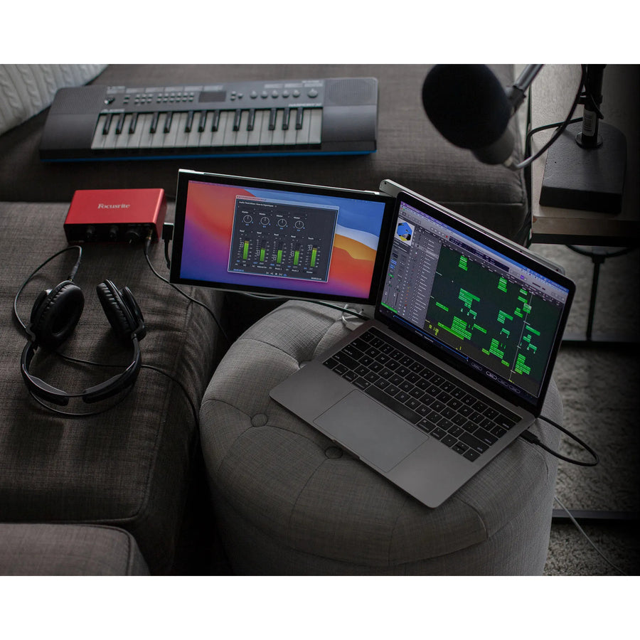 Mobile Pixels DUEX Lite 13" Class Full HD LCD Monitor - 16:9 - Sky Blue 101-1005P07