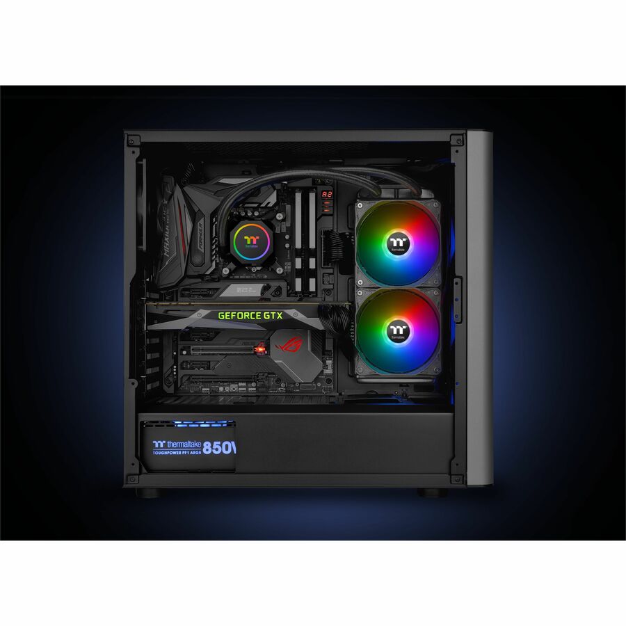 Thermaltake TH240 ARGB Sync AIO Liquid Cooler CL-W286-PL12SW-C