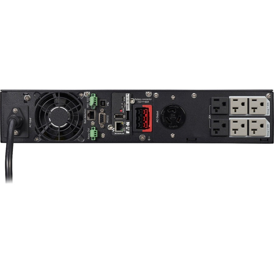 Eaton 5PX G2 1950VA 1950W 120V Line-Interactive UPS - 6 NEMA 5-20R, 1 L5-20R Outlets, Cybersecure Network Card Included, Extended Run, 2U Rack/Tower - Battery Backup 5PX2000RTNG2