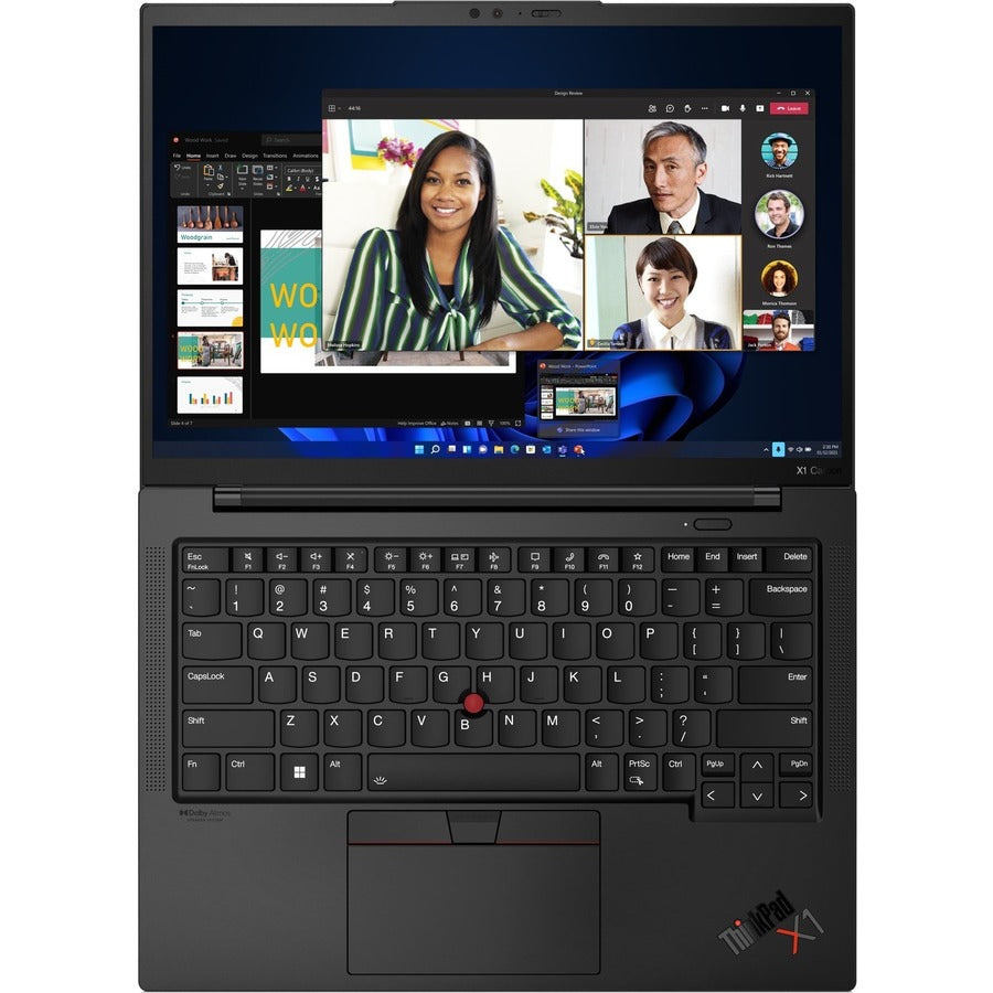 Lenovo ThinkPad X1 Carbon Gen 10 21CB000AUS 14" Notebook - WUXGA - Intel Core i5 i5-1240P - vPro Technology - 16 GB - 256 GB SSD - English Keyboard - Black Paint 21CB000AUS