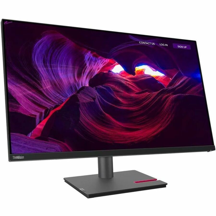 Lenovo ThinkVision P32p-30 32" Class 4K UHD LED Monitor - 16:9 - Raven Black 63D1RAR1US