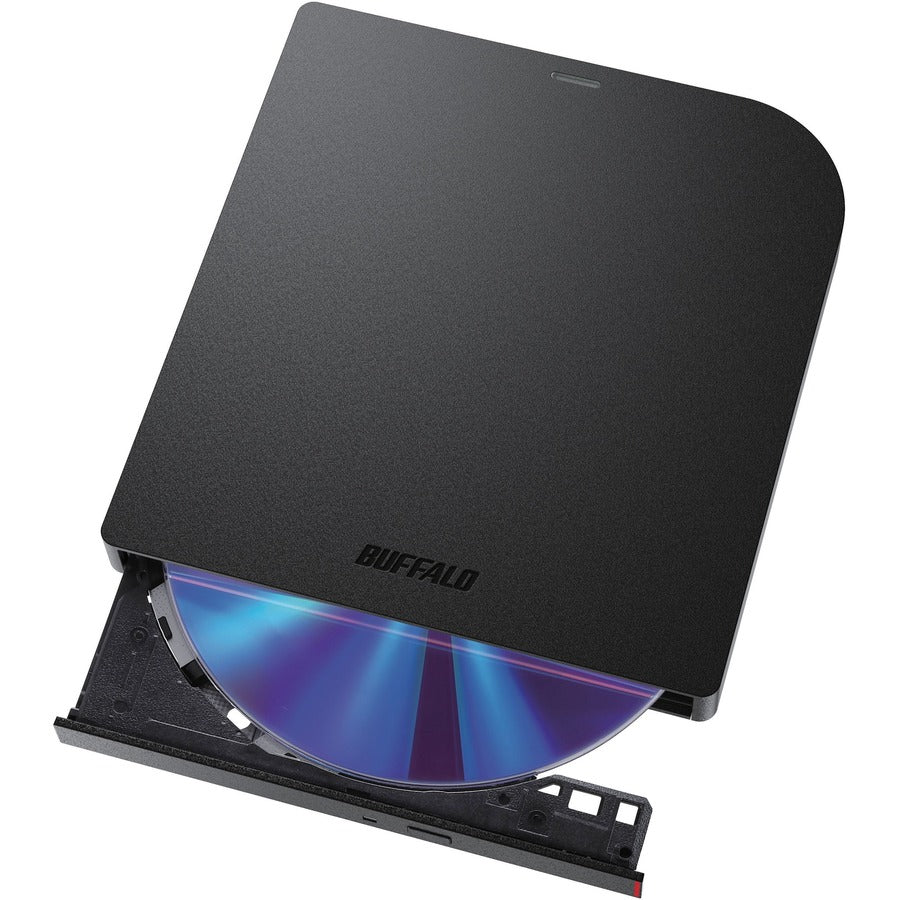 Buffalo MediaStation BRXL-PUS6U3B Portable Blu-ray Writer - External - TAA Compliant BRXL-PUS6U3B
