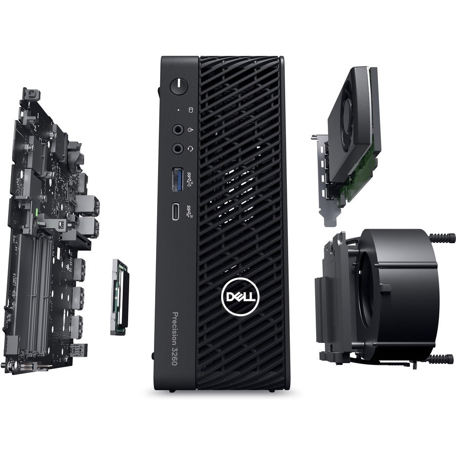 Dell Precision 3000 3260 Workstation - Intel Core i7 12th Gen i7-12700 - vPro Technology - 16 GB - 512 GB SSD - Ultra Small HY9X7