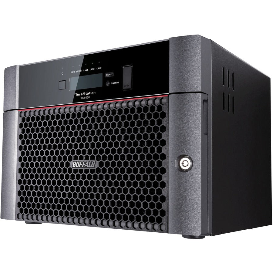 BUFFALO TeraStation 5820 8-Bay 96TB (8x12TB) Business Desktop NAS Storage Hard Drives Included TS5820DN9608