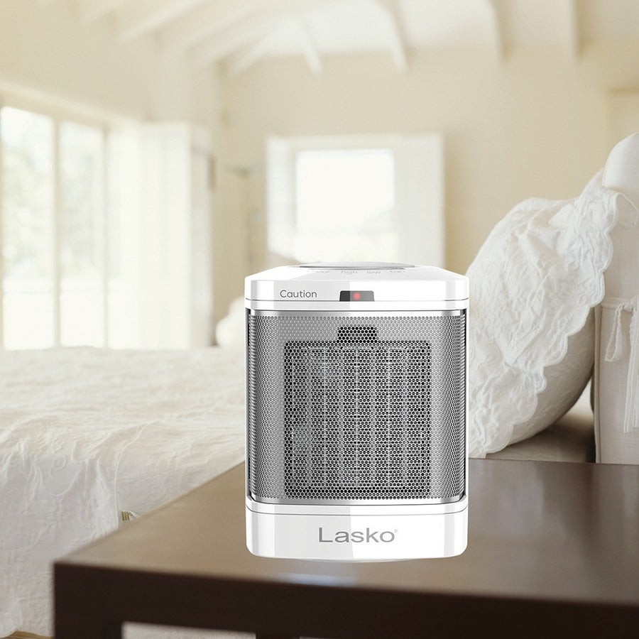 Lasko Ceramic Bathroom Space Heater with Fan CD08210