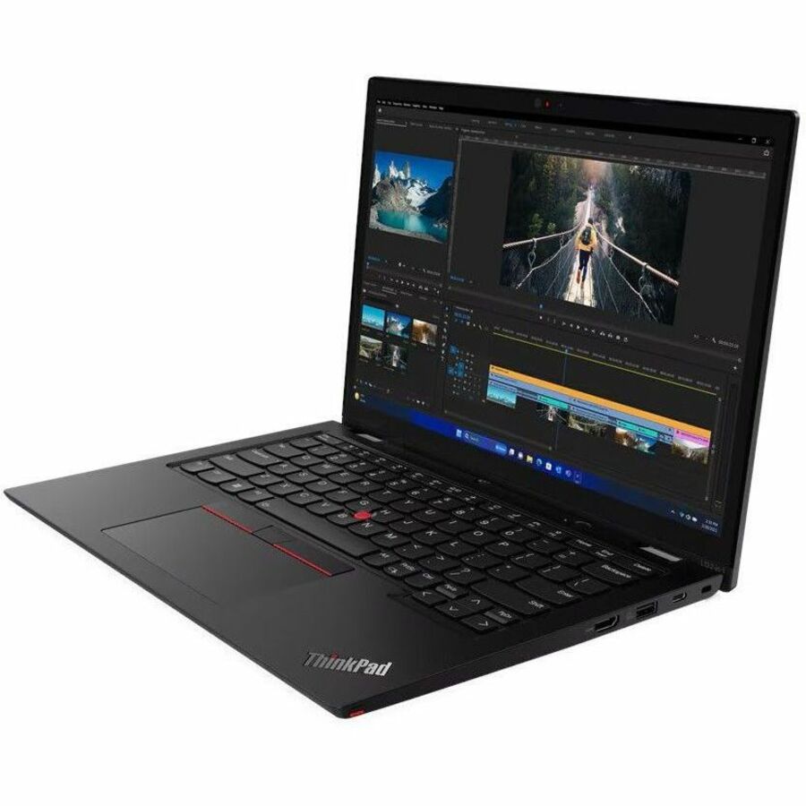 Lenovo ThinkPad L13 Gen 5 21LM0012US 13.3" Touchscreen Convertible 2 in 1 Notebook - WUXGA - Intel Core Ultra 7 155U - 16 GB - 512 GB SSD - English Keyboard - Black 21LM0012US