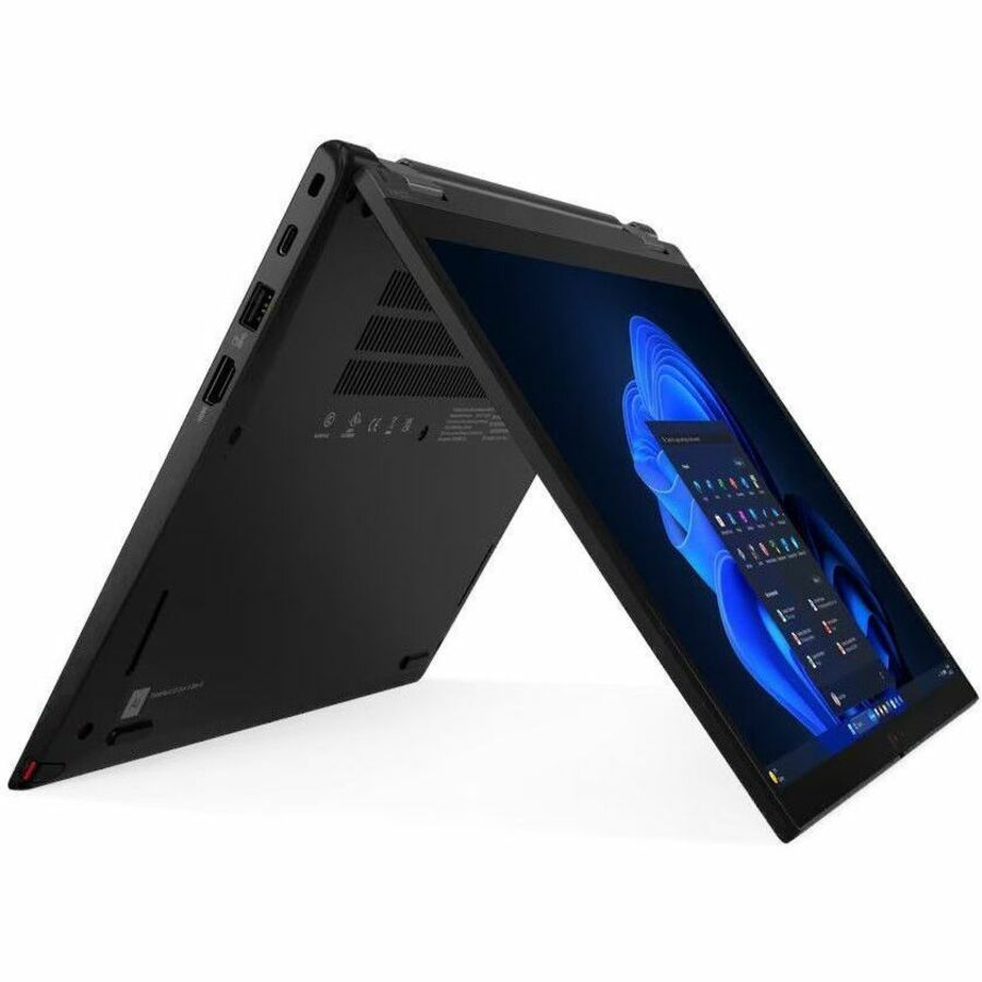 Lenovo ThinkPad L13 Gen 5 21LM0012US 13.3" Touchscreen Convertible 2 in 1 Notebook - WUXGA - Intel Core Ultra 7 155U - 16 GB - 512 GB SSD - English Keyboard - Black 21LM0012US