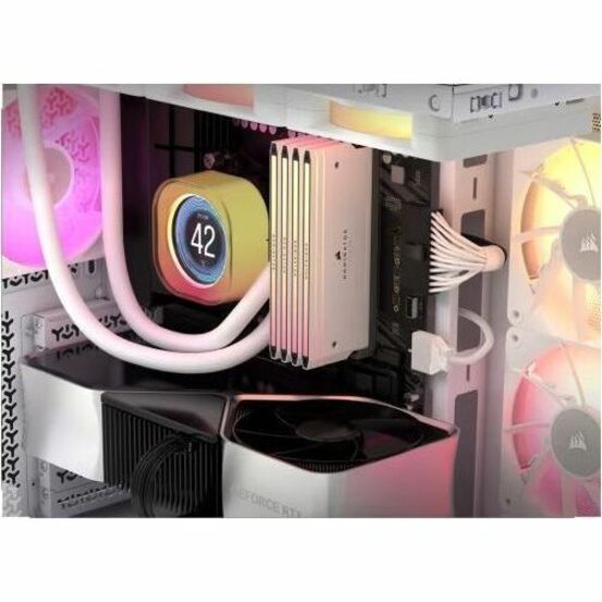 Corsair 3500X ARGB Mid-Tower PC Case - White CC-9011279-WW