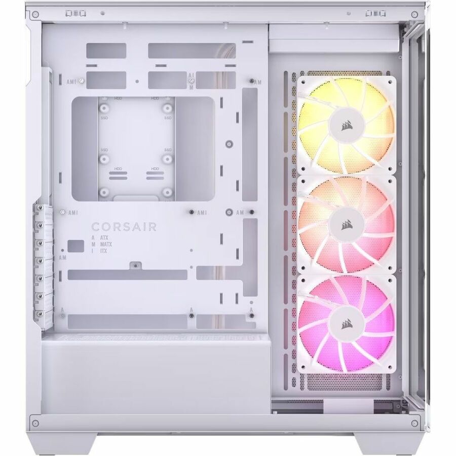 Corsair 3500X ARGB Mid-Tower PC Case - White CC-9011279-WW