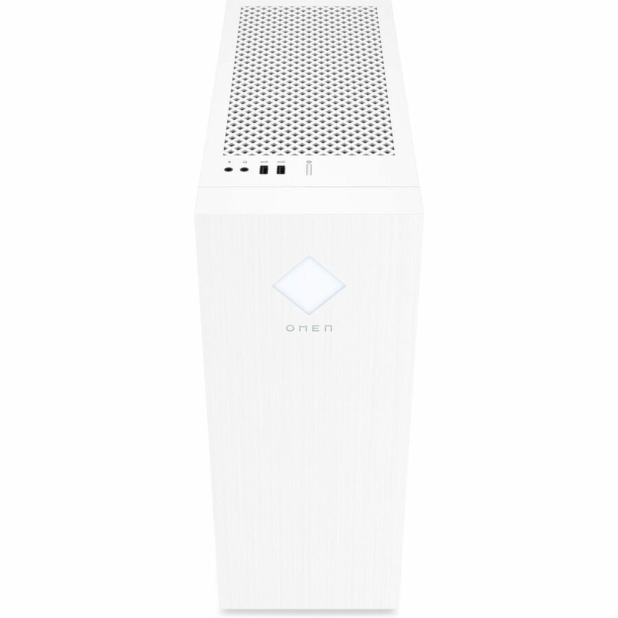 OMEN GT15-1000i GT15-1075t Gaming Desktop Computer - Intel Core i7 13th Gen i7-13700 - 16 GB - 1 TB SSD - Tower - Snow White, Dark Chrome - Refurbished 7Z6E8AAR#ABA