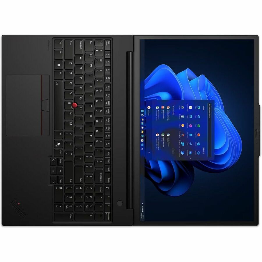 Lenovo ThinkPad P16s Gen 3 21KS001FUS 16" Mobile Workstation - WQUXGA - Intel Core Ultra 7 165H - vPro Technology - 64 GB - 1 TB SSD - English Keyboard - Black 21KS001FUS