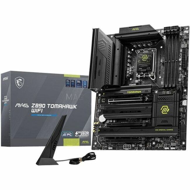 MSI MAG Z890 TOMAHAWK WIFI ATX MOTHEBOARD LGA 1851 for Intel Core Ultra CPU Z890TOMAHAWKWIFI