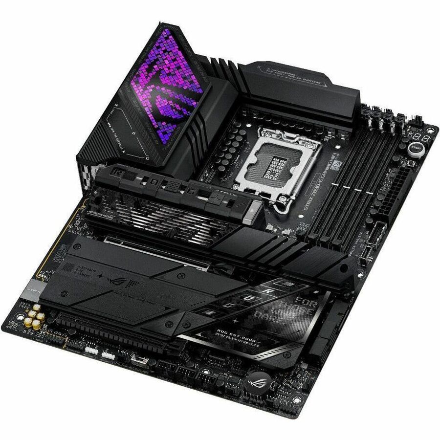 Asus ROG STRIX Z890-E GAMING WIFI Gaming Desktop Motherboard - Intel Z890 Chipset - Socket LGA-1851 - ATX ROG STRIXZ890-EGAMINGWIFI
