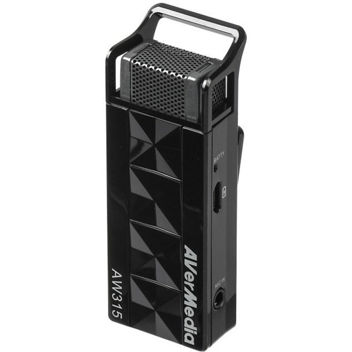 AVerMedia Wireless Microphone and Receiver. TAA and NDAA Compliant AW315S
