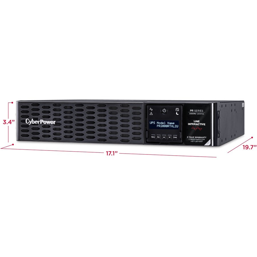 CyberPower PR2000RTXL2UTAA TAA Compliant UPS Systems PR2000RTXL2UTAA