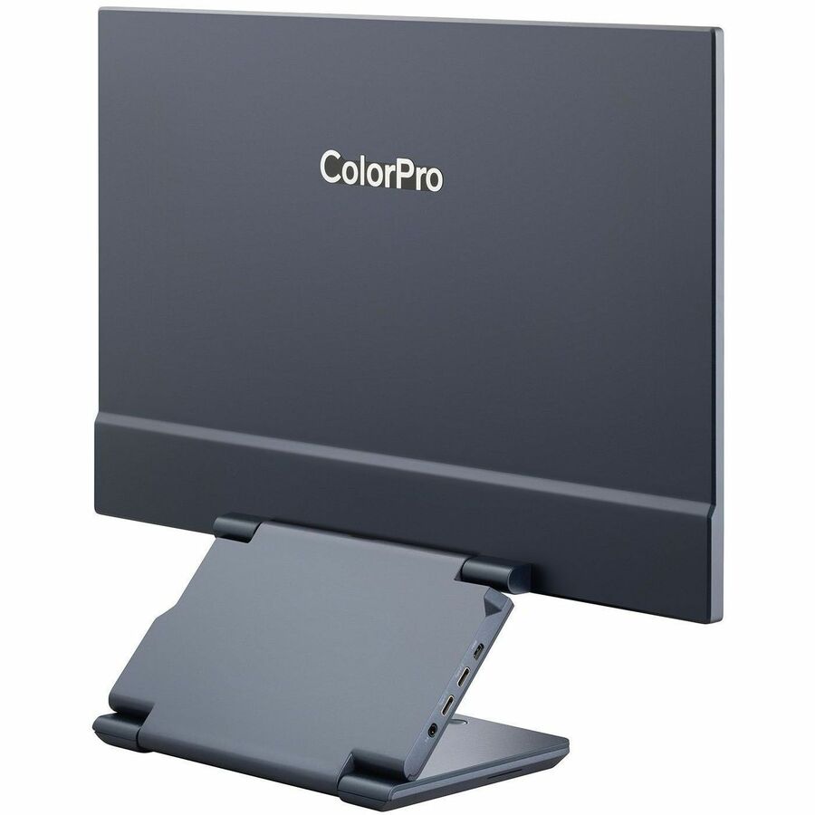 ViewSonic VP1656 15.6 Inch 1080p IPS Portable Monitor with 2 Way Powered 40W USB C, Pantone Validated, Factory Calibrated, Built in Ergonomic Stand with Protective Cover VP1656